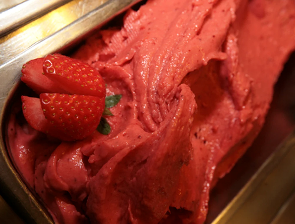 Gelato alla fragola