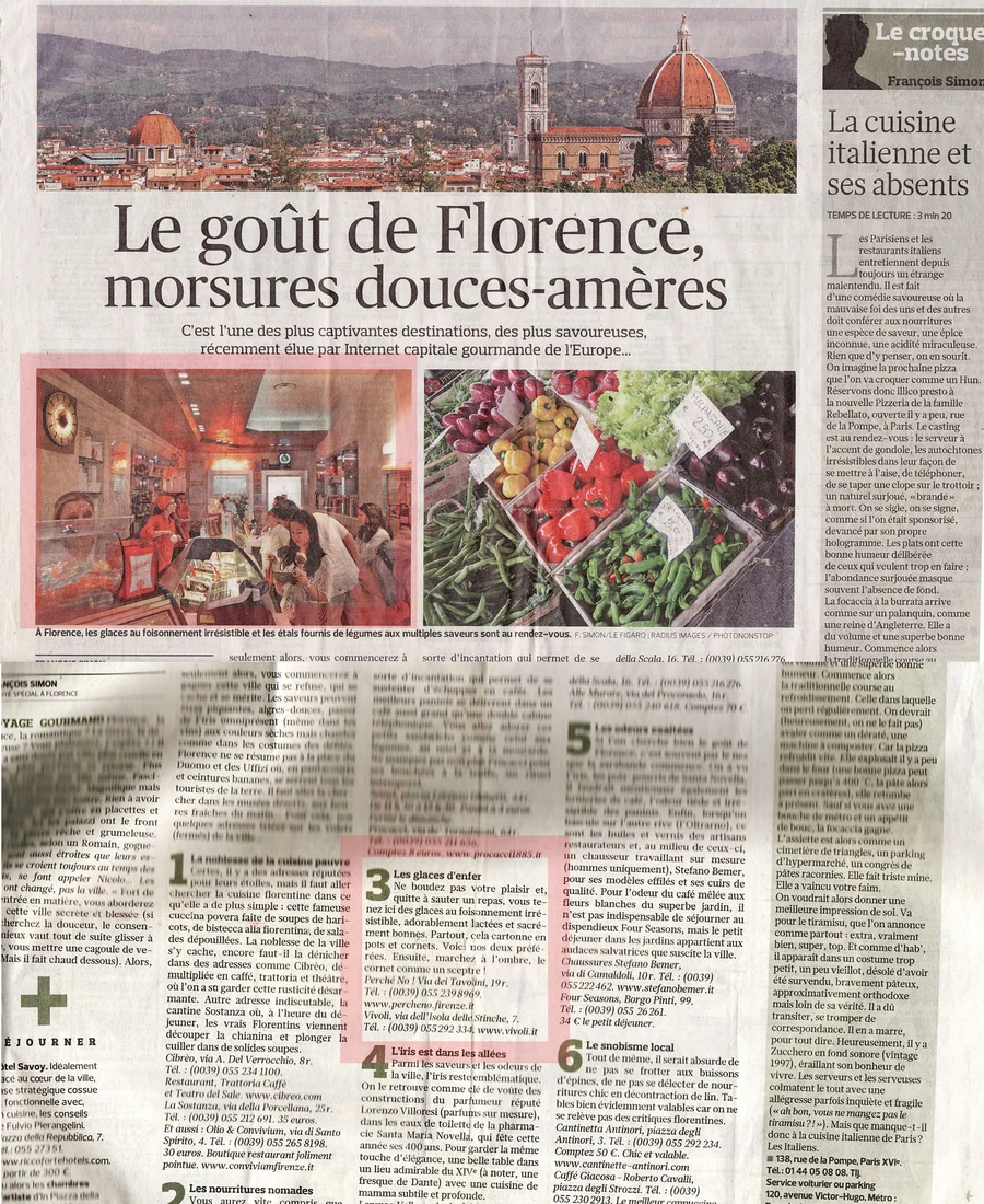 Ritaglio di Le Figaro