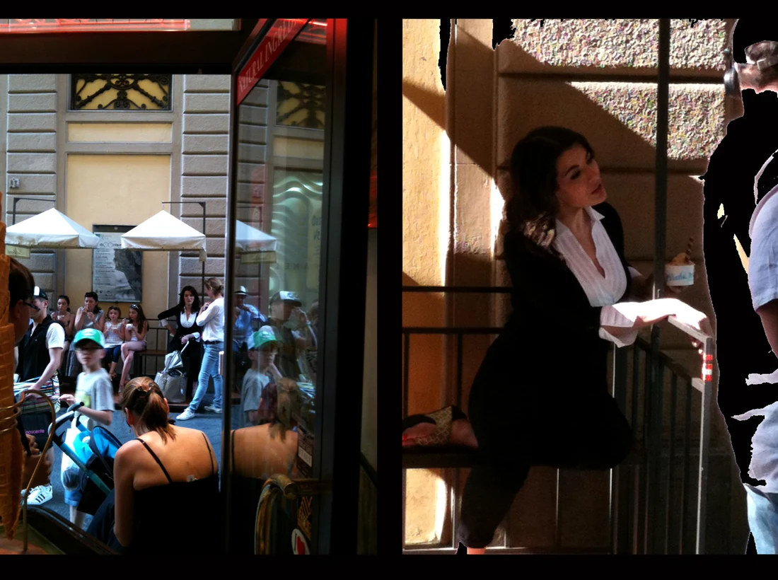 Visita di Nigella Lawson in gelateria